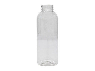 16 oz., 38/400 Finish, Clear, Bottles, PET, Bullet