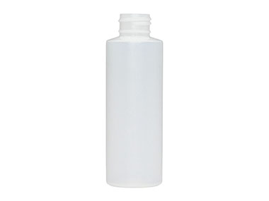 4 oz., 24/410 Finish, Natural, Bottles, Cylinder Round