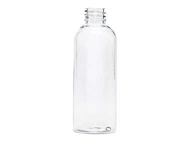 100 mL, 20/410 Finish, Clear, Bottles, PET, Bullet