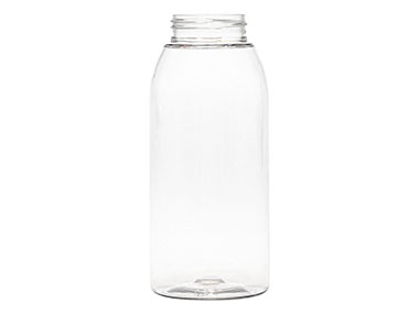 10 oz., 40mm Finish, Clear, Bottles, PET, 50% PCR, Cylinder Round, Foamer Style