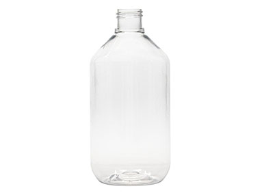 12 oz., 24/410 Finish, Clear, Bottles, PET, Modified Round