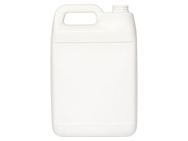 1 Gallon, 38/400 Finish, White, Bottles, HDPE, F-Style, Label Panel