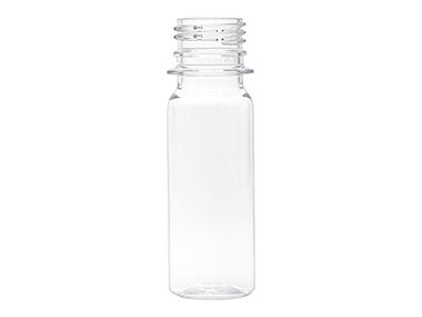 2 oz., 28mm TE Finish, Clear, Bottles, PET, Beverage Style Round