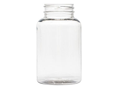 250 cc, 45/400 Finish, Clear, Bottles, Pet, Round Packer