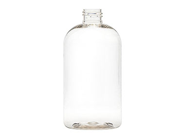 12 oz., 24/410 Finish, Clear, Bottles, Pet, Boston Round