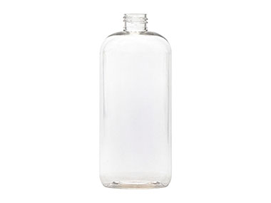 16 oz., 24/410 Finish, Clear, Bottles, Pet, Boston Round