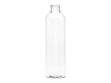 8 oz., 24/410 Finish, Clear, Bottles, Pet, Bullet