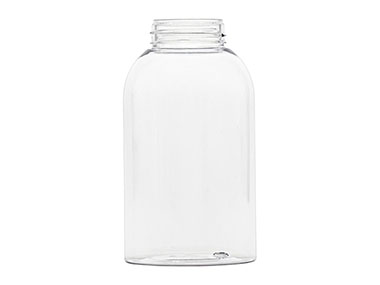 11 oz., 40mm Finish, Clear, Bottles, Pet, Foamer Style, Boston Round