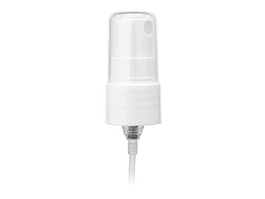 20/410 Finish, White, Sprayers, Fine Mist, Smooth, Clear Hood, 5 1/8" DT