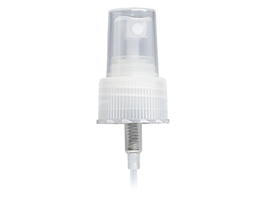 24/410 Finish, Natural, Sprayers, Fine Mist, Fine Ribbed, Mark VI, 7" DT