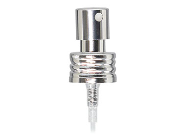 20/410 Finish, Silver, Sprayers, Fine Mist, Exposed Threads, No Hood, 2 13/16" DT