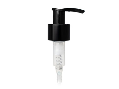 24/410 Finish, Black, Pumps, Lotion, Smooth, Lock Up, 1.5cc, 4 1/4" DT