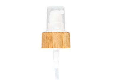 24/410 Finish, White/Wood, Pumps, Treatment, Wood Shell, Clear Hood, 7" DT