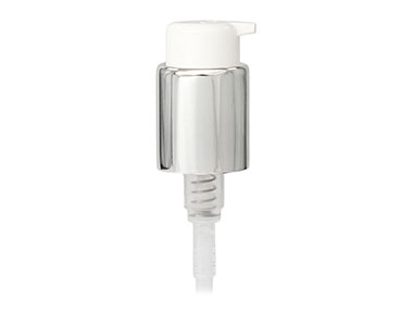 24/415 Finish, Silver/White, Pumps, Treatment, Metal Shell, Lock Up, 4 15/16" DT