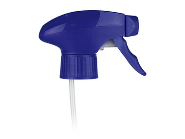 28mm Ratchet Finish, Blue, Sprayers, Trigger, Opus, Spray/Stream/Stop, 1.35cc, 9 1/4" DT