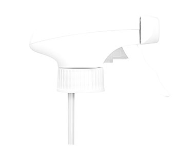 28/400 Finish, White, Sprayers, Trigger, Opus, Spray/Stream/Stop, 5 11/16" DT