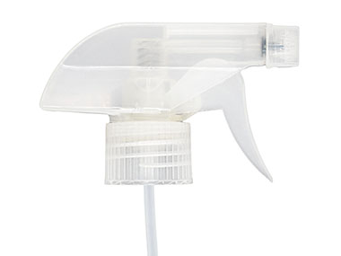 28/410 Finish, Natural, Sprayers, Trigger, Spray/Stream/Off, 8 1/4" DT