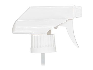 28/400 Ratchet Finish, White, Sprayers, Trigger, TS-800 Ergo, Spray/Stream/Off, 8 13/16" Bent DT