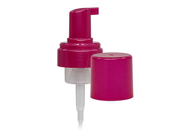 43mm Finish, Pink, Pumps, Foamer, Pink Hood, 6 3/16" DT