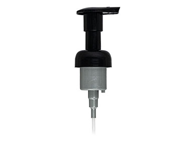 40mm Finish, Black, Pumps, Foamer, Lock Up, 5 7/8" DT