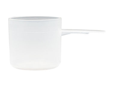 63 cc, Natural, Measuring Scoops, PP, Round, With Handle