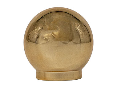 20mm Finish, Gold, Overcaps, Other, Round, 1 1/2" T