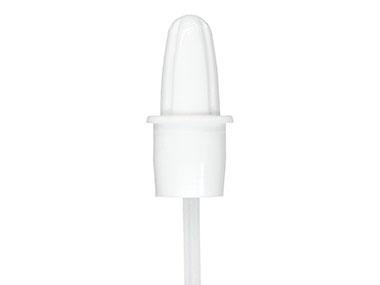 18mm Finish, White, Orifice Reducers, Nasal Applicator Stye, .014 Orifice