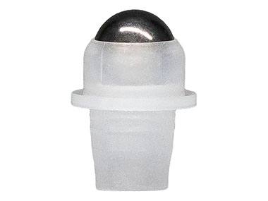 10mm Finish, Natural, Roller Ball Fitment, For 16mm Bottle Finish