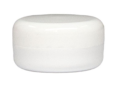 7 mL, 27mm Finish, White, Set, Jars/Caps, Other, Single Wall Round, Linerless